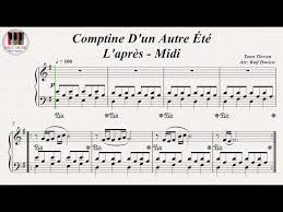 Comptine D Un Autre été L Après Midi Piano Comptine D Un Autre Ete L Apres Midi Die Fabelhafte Welt Der Amelie Yann Tiersen Piano Yout Die Fabelhafte Welt Der Amelie Amelie Noten Klaviermusik