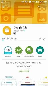 Google Allo Is Available Now Download From Playstore Now Messaging App App Android Tutorials