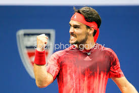 Rafael nadal, fabio fognini, a clay court … sound familiar? Us Open 2015 Print Tennis Posters Fabio Fognini