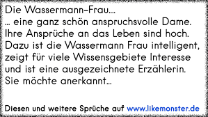 Die Wassermann Frau Eine Ganz Schön Anspruchsvolle Dameihre