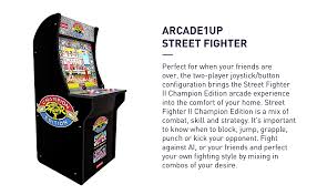 Tekken 4 full size 2 player fighting arcade video game machine! Amazon Com Arcade1up Classic Cabinet Home Arcade 4ft Street Fighter Toys Games