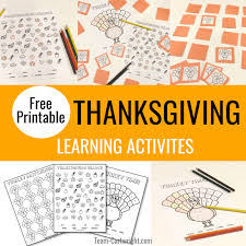Check spelling or type a new query. Thanksgiving Free Printables Learning Activities For Kids