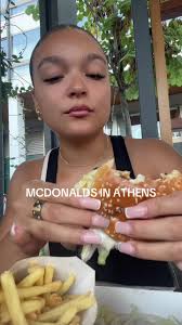Athens Mcdonalds Menu