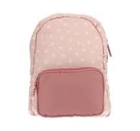 Mochila Infantil Acolchada Leaves Pink Personalizable - Tutete