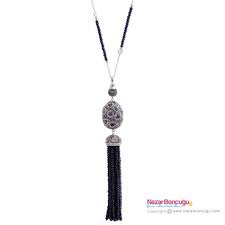 Lapis Lazuli Gumus Puskul Kolye Lapis Lazuli Markazit Ve Zirkon Taslarla Hazirlanmis Rodyum Kaplama 925 Ayar Gumus Uzun Kolye Kolyeler Lapis Lazuli Gumus