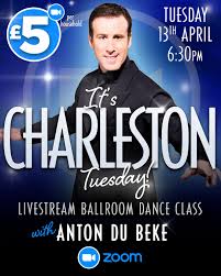 My perfect morning is spent drinking coffee, eating. The Charleston Zoom Class 13th April Anton Du Beke S Online Shop