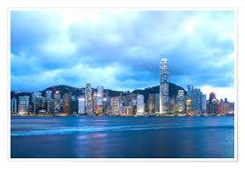 Check spelling or type a new query. Hong Kong Skyline Am Abend Poster Online Bestellen Posterlounge De