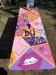 Painted Beerpong Table Beer Pong Table Painted Diy Beer Pong Table Beer Pong Table Diy