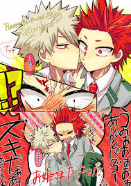 Unfazed by a crowd of people pushing at him. Kirishima Eijirou S Birthday 10 16 My Hero Academia Episodes Hero Kirishima