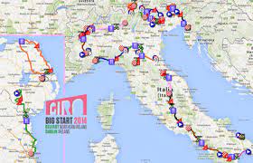 Hier zou content moeten staan van bijv. Het Parcours Van De Ronde Van Italie 2014 Op Google Maps Google Earth En Alle Details Blog Velowire Com Photos Videos Actualites Cyclisme