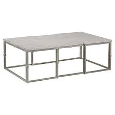 Annabel Rustic Grey Wood Brushed Metal Coffee Table Coffee Table Metal Coffee Table Grey Wood Coffee Table