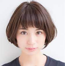 茶髪ショートで カジュアルにモテ髪女性を目指しちゃおう hair ショートボブ 前下がりボブ ショートボブ 前髪