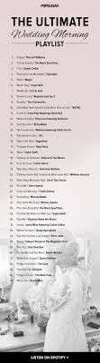 Get Ready For Your Big Day With This Prewedding Playlist Morning Wedding Wedding Songs Wedding Music