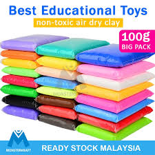 If you're still in two minds about super light clay and are thinking about choosing a similar product, aliexpress is a great place to compare prices and sellers. Non Toxic Children Light Air Dry Clay Super Light Clay For Slime Butter Shopee Malaysia