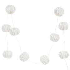 Guirlande Lumineuse Blanche L 215 Cm Stockholm Maisons Du Monde White Fairy Lights Fairy Lights White Bedroom Decor