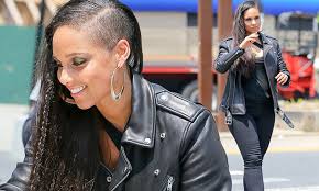 Thus it can enhance the face shape and offers more softness and tender to the whole style. Alicia Keys Shows Off Undercut And Braided Hairstyle As She Steps Out Daily Mail Online