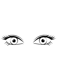 Download Eyes With Eyelashes Free Svg Cut File Svgheart Com