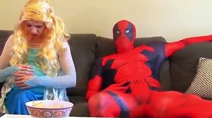 Frozen Hamil Spiderman Pregnant Elsa Baby Hulk Deadpool Prank Superhero In Real Life Fun Video Dailymotion