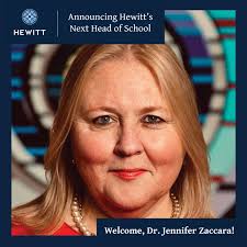 Congratulations to Jennifer Zaccara and The Hewitt School