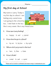 Save, print and make many copies for your classroom activities. Reading Comprehension For Grade 2 Your Home Teacher