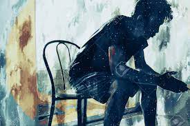 Magritte's mother was a suicidal woman, which led her husband, magritte's father, to lock her up in. Digital Painting Of Sad Man Thinking Something In Bed Room Illustration Stock Photo Picture And Royalty Free Image Image 124879549