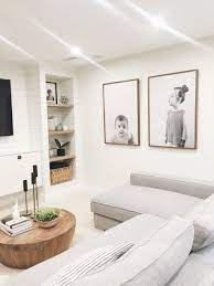 3 Stylish Ways To Display Family Photos Home Home Living Room Modern Living Room