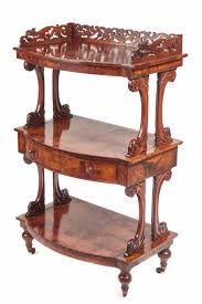 Victorian Burr Walnut Three Tier Whatnot 443414 Sellingantiques Co Uk Fine Antique Furniture Victorian Furniture Walnut Furniture