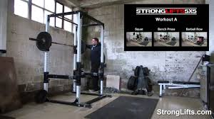 stronglifts 5 x 5 get stronger by lifting weights only 3x week