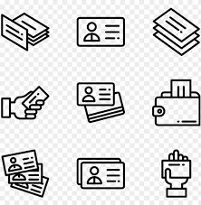 Our free online business card maker uses premium icons, graphics, fonts, layouts and colors to make a card that showcases your business essence perfectly. Business Cards 40 Icons Business Card Vector Ico Png Image With Transparent Background Toppng