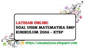 Ujian nasional berbasis komputer unbk. Latihan Soal Us Usbn Matematika Smp Kurikulum 2006 Ktsp Tahun 2021 Pendidikan Kewarganegaraan Pendidikan Kewarganegaraan