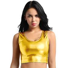 Printed on material so soft, you won't want to take this tank top off! Tank Tops In Gold Fur Frauen Damenmode In Gold Bei Fashn De