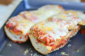 Open Faced Baked Eggplant Parmesan Sub Will Cook For Smiles Baked Eggplant Eggplant Parmesan Recipes