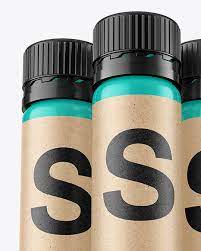 Download Three 25ml Glossy Sport Nutrition Bottles Mockup In Bottle Mockups On Yellow Images Object Mockups