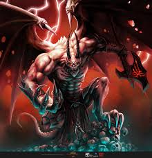 Followers of chaos undivided venerate the force of chaos itself, seeing the four major chaos gods as a single pantheon to be worshipped equally as different emanations of the same universal force. Artstation Chaos Daemon Prince Of Khorne Brett Tucker