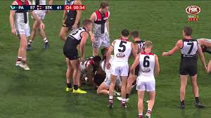 Adelaide crows (mrvl) sydney swans vs. Port Adelaide V St Kilda Round 19 2017 Last Two Minutes Afl Youtube