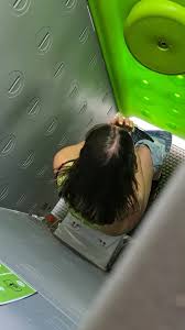 Festival voyeur toilet hidden camera footage