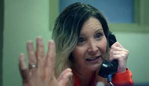 The series then time jumped a year in the future to show mark running space force, and only when he hopped on a helicopter to visit a prison did fans find out maggie was jailed for a very serious. Why Is Space Force Mark S Wife In Prison You Won T Like The Answer