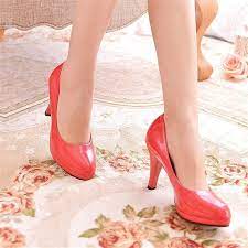 Rendelés Nagy méret 34 -42 szuper magas, női cipő hegyes toe szivattyúk  ruha, magas sarkú hajó esküvői cipő növeli vízálló platform ~ Női Cipő /  Timooo.co