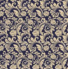 These can be used for any creative project, but are sized specifically to be used as 5x7 invitation backgrounds or for designing printable journal pages with.25 extra space around the edges for bleed. Flower Pattern Seamless Dark Blue And Gold Ornament Graphic Royalty Free Cliparts Vectors And Stock Illustration Image 100905572