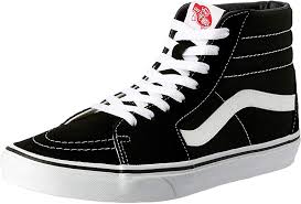 What is the length of vans shoe laces? Amazon Com Vans Men S Sk8 Hi Tm Core Classics Trainers Skateboarding