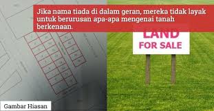 Seperti apa ketentuan untuk melakukan balik nama sertifikat tanah? Tanah Tidak Boleh Diwariskan Dan Pejabat Tanah Dedah 6 Risiko Menanti Jika Beli Tanah Lot Lidi