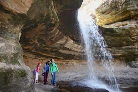 State of illinois, characterized by the many canyons within its 2,630 acres (1,064 ha). Starved Rock State Park Enjoy Illinois