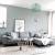 Throw Pillow Arrangement Sectional