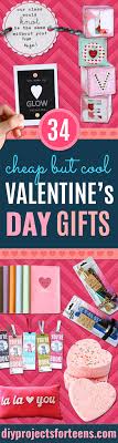 A gift becomes really special if it's created by you because you've spent your time and energy on it. 34 Cheap But Cool Valentine S Day Gifts Diy Projects For Teens