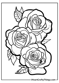 Coloringonly has got big collection of printable rose coloring sheet for free to download, print and color in your free time. Rose Coloring Pages Original And 100 Free 2021