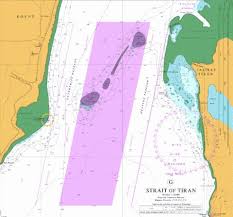 G Strait Of Tiran Marine Chart Sa_0801_7 Nautical