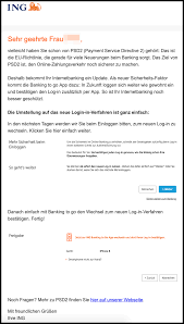 Screenshots of a web page can be extremely useful for different kinds of reasons. Entwarnung E Mail Wichtig Ihr Internetbanking Bekommt Ein Update Von Ing