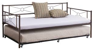 If you are still interested in finding more about this you may have to leave the comfort zone of amazon and look in more niche corners of the internet. Eden Metal Daybed Frame With Pop Up High Riser Trundle Twin Transitional Daybeds By Pilaster Designs Houzz