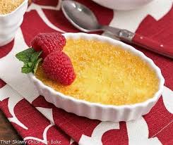 This is so exquisite, your guests won't believe you made this at home! Classic Creme Brulee That Skinny Chick Can Bake