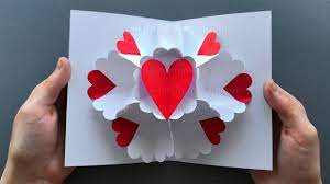 Ein bild als geburtstagsgeschenk für mama. Geschenke Basteln Mit Papier Pop Up Karte Als Geschenk Zum Muttertag Selber Machen Bastelideen Youtube